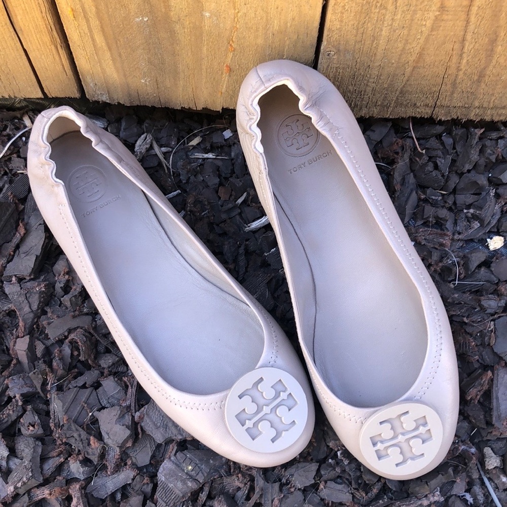 Tory Burch Reva Leather Flats